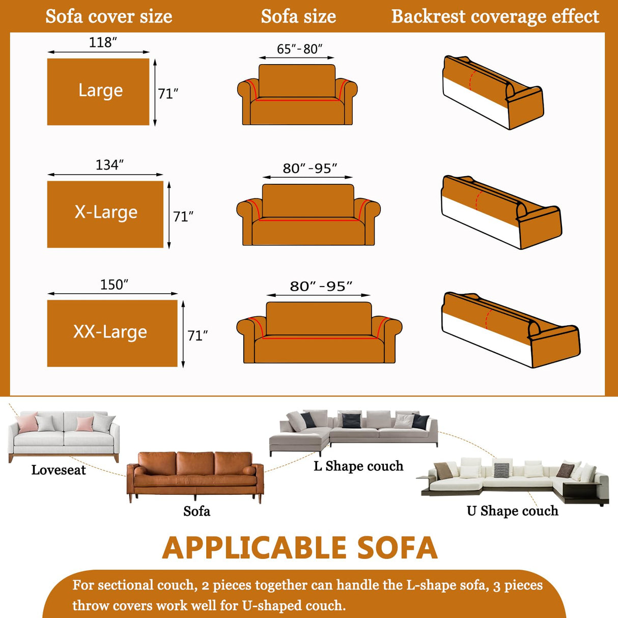 DREAMINGO Chic Farmhouse Sofa Cover Blanket Floral Jacquard Couch Cover for 3 Cushion Couch Sofa Sectional Couch Cover Universal Furniture Protector Tassel Trim Couch Covers for Sofa, 71"x150" DREAMINGO