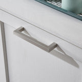 UpWiew Tilt Out Trash Cabinet Wooden, Single Door 10 Gallons, White Finish UpWiew