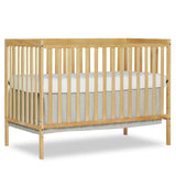 HZANHY 5-in-1 Baby Crib,Convertible Crib, Baby Crib, Converts from Baby Crib to Toddler Bed, Daybed and Full-Size Bed Frame, Fits Standard Full-Size Crib, Baby Bed Natural (Mattress not Included HZANHY
