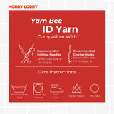 I Love This Cotton Medium Yarn for Crocheting & Knitting – Soft Yarn Skein – 153 Yards of 100% Cotton Yarn for Crocheting Blankets, Hats, & More –Set of 3 Hobby Lobby