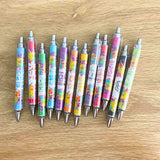 12 PC Funny Pens Sublimation Fun Ink Pen Bulk Set Rude Snarky Sassy Daily Sarcastic Quote Crude Word Sayings Humor Work Office Gag Writing Instruments Supplies Coworkers Gifts Novelty for Adults YJ PREMIUMS