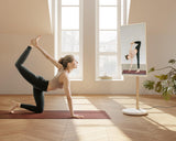 FITUEYES Design Rolling TV Stand for 24-48 inch TVs, Landscape to Portrait Rotating Mobile TV Stand on Wheels and Brake-knob, Portable TV Cart for Living Room Dormitory Outdoor, Master Series FITUEYES