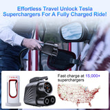 BMKCT NACS to CCS1 Charging Adapter, 2025 Upgraded Max 500A 250KW, Fit for Tesla to CCS Adapter Compatible with Tesla Supercharger V3/V4 Station,Fit for Ford EVs,Fit for Rivian EVs,GM EVs BMKCT