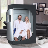 TOREAD 2-Person Full Body Portable Steam for Home, 1 or 2 Person Foldable Sauna, 600D Canvas, Indoor Sauna Tent for Relaxation with 4.1L 1000W Steam Generator（70.9" x47.2 x31.5 ） TOREAD
