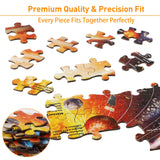 Puzzles for Kids Ages 4-8, 3-5, 6-8, 8-10 Boys Girls - 100 Piece Solar System Space Kids Jigsaw Puzzles - Science Educational Toys for Kids 5-7 Planets for Kids Solar System Toys OSBOO