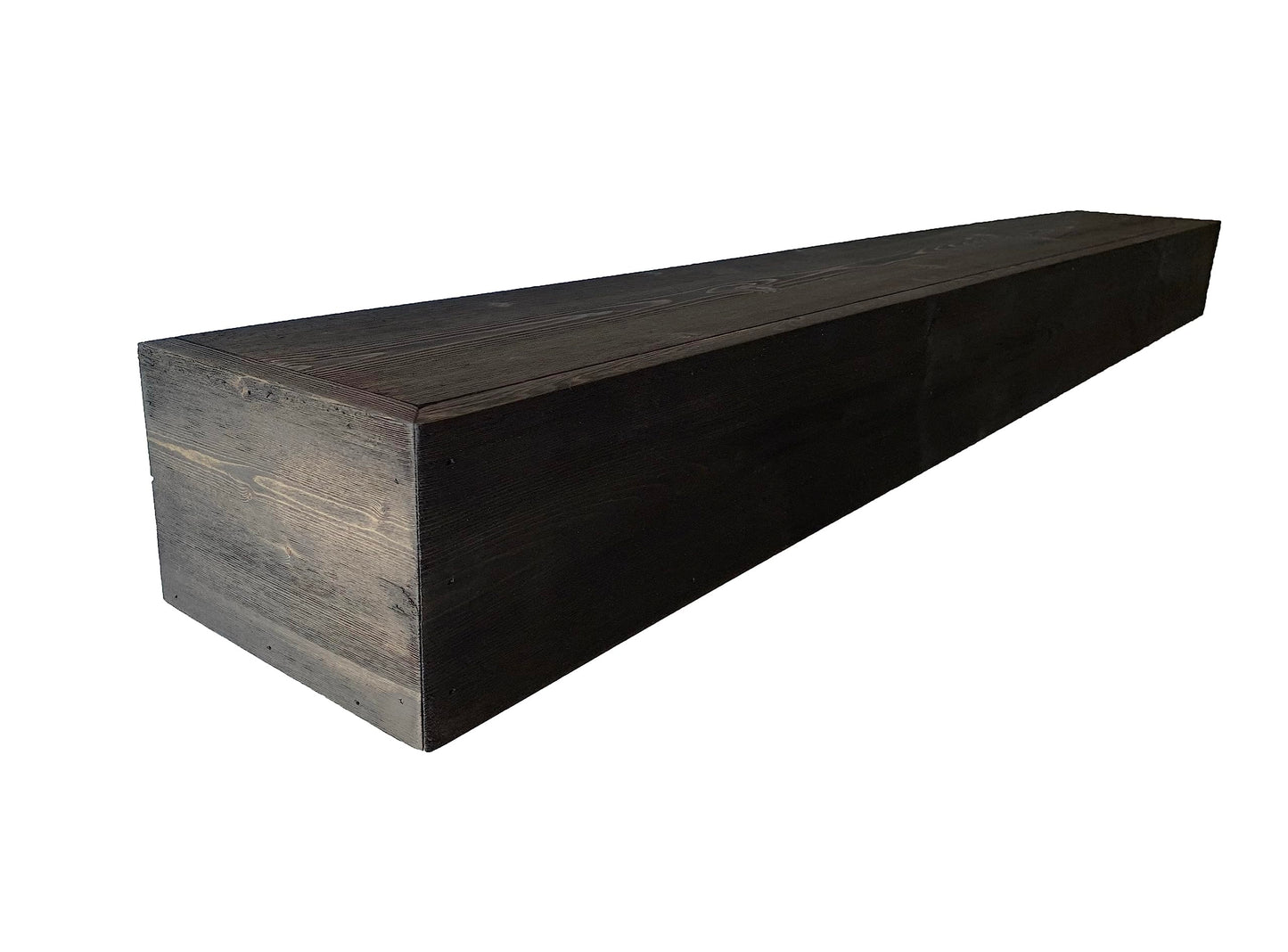 STRIX IND Deep Custom Length Mantle | Choose Your Own Length Mantel Shelf | Custom Built in USA | Custom Floating Shelf | Long Shelf for Fireplace (8" Deep, Custom Length)