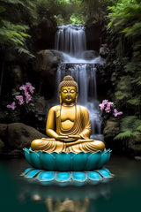 SOIOEOR 5D Buddhism Diamond Painting Kits for Adults,Buddha Statue Diamond Art Crafts Home Wall Decor Gift Round Diamond Dots 20x30 inch SOIOEOR