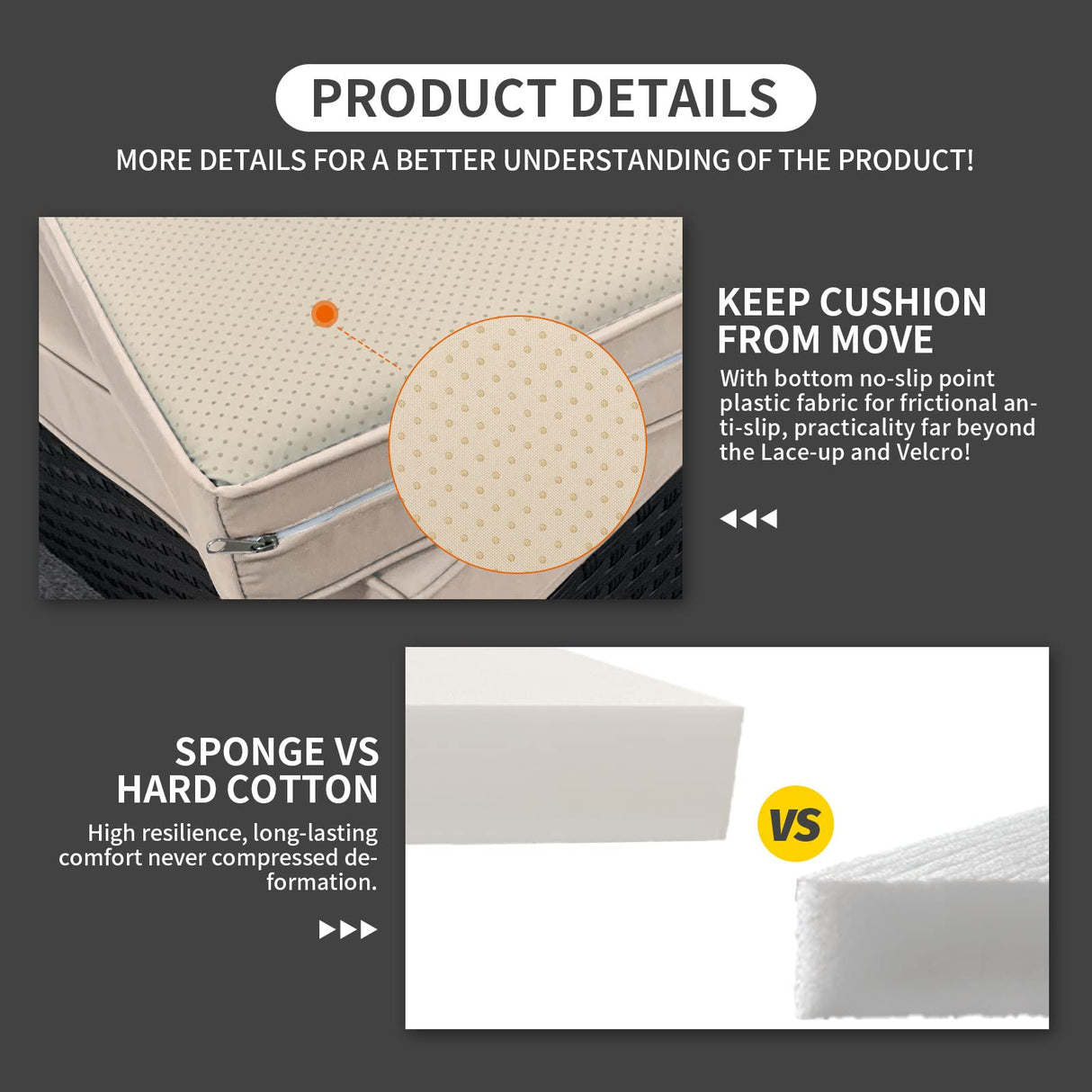 Rattaner 10 Pieces Outdoor Sectional All-Weather Wicker Patio Furniture Set Patio Sectional and Steel Fire Table and Glass Patio Table Non-Slip Cushions and Waterproof Covers, Khaki Rattaner