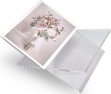 Honygebia Clear Acrylic Book Stands - Cross Frame Acrylic Book Holder, Open Bookstand for Display and Reading, Suitable for Art, Bible, Cookbook, Easel, Magazine, Textbooks 12.5" x 9.5" x 5.5" Honygebia