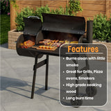 Old Potters Kiln Dried Firewood - Cherry, 1100 Cu. in, 16-18 Logs ~ 8" x 2.5" Logs. Solo Stove and Cooking Wood for Grilling, Smoking, and Firepits, Cherry. Old Potters