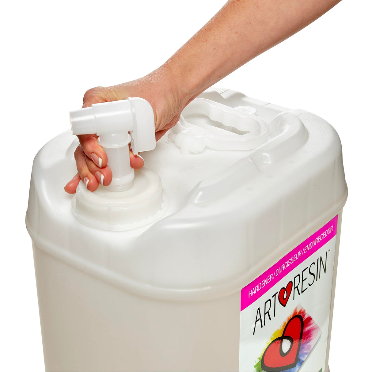 ArtResin - Epoxy Resin - Clear - Non-Toxic - 10 gal (5 gal Resin + 5 gal Hardener) (37.85 L) ArtResin