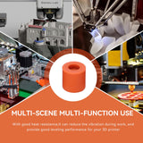 Agatige 12PCS 3D Printer Heat Bed Leveling Parts, 16mm 3D Printer Leveling Column Silicone Buffer 3D Printer Heat Bed Leveling Parts Leveling Spring Replacement Part for 3D printer Ender 3 / CR6-SE Agatige