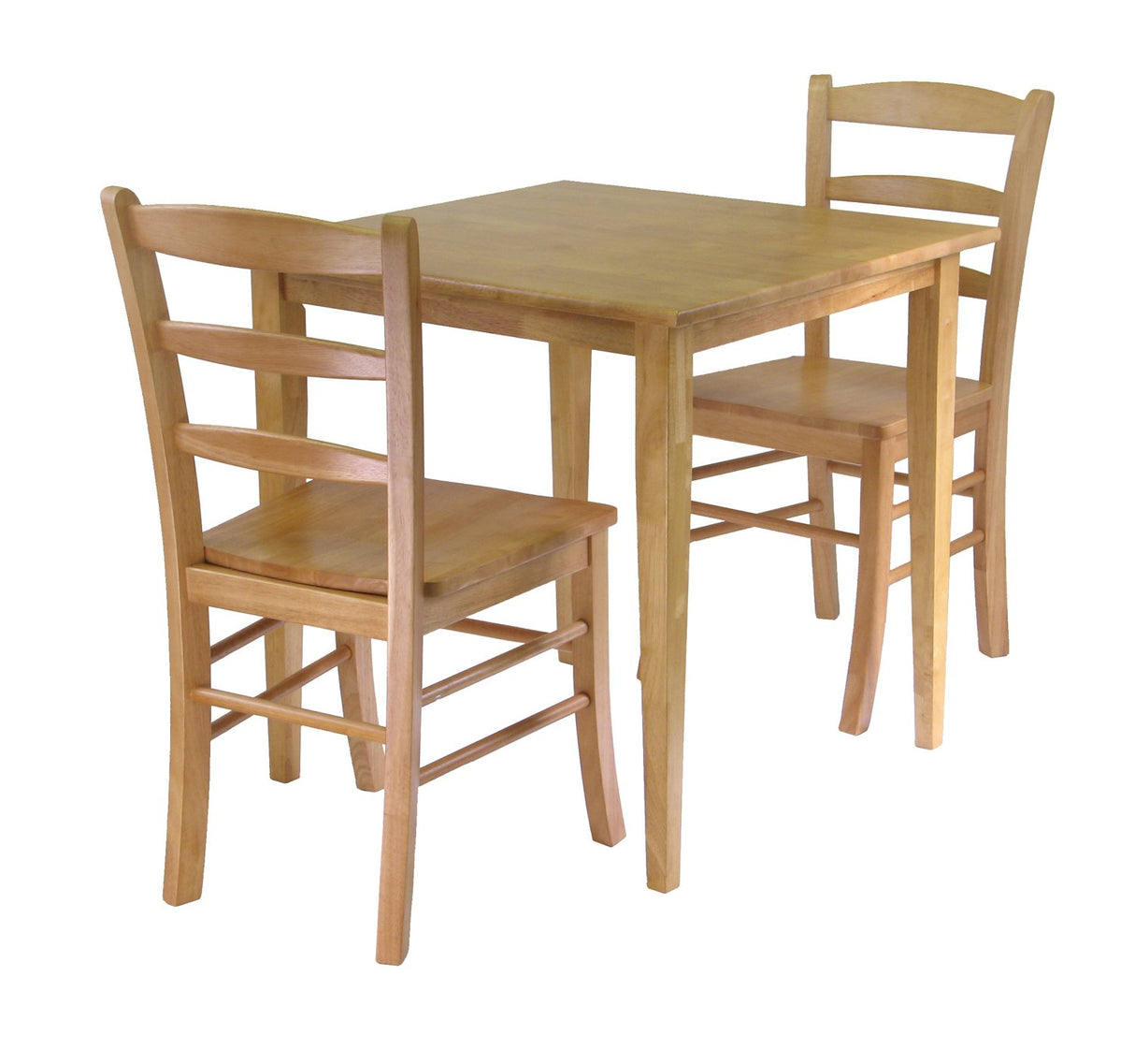 Winsome Groveland 3Pc Dining Set, Square Table with 2 Chairs Winsome
