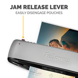 Fellowes Saturn 3i 125 Thermal Laminator Machine for Home or Office with Pouch Starter Kit, 12.5 inch, Fast Warm-Up, Jam-Free Design (5736601) Fellowes