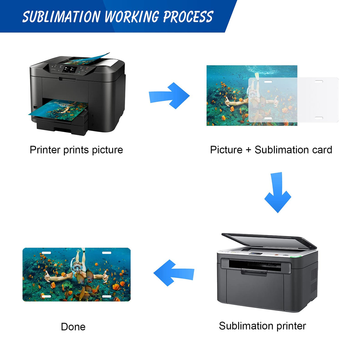 4Pcs Blank Windspeed Sublimation license plate Car Blank for Sublimation, Halloween Christmas car Decoration (White) Windspeed