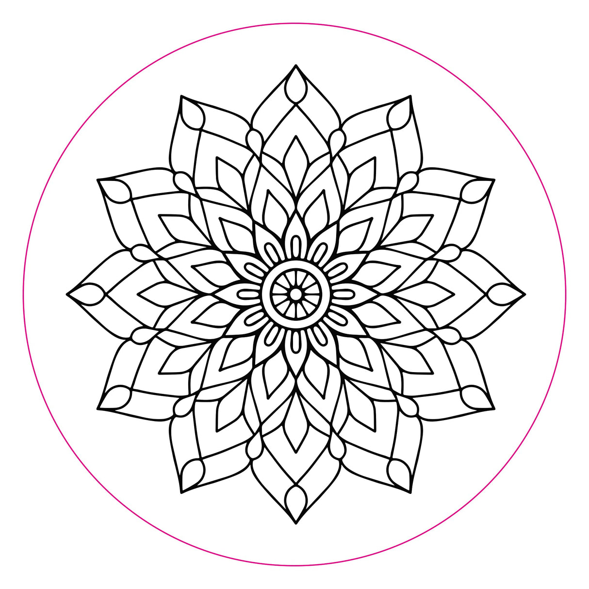 Mandalas Embroidery Transfers (set of 10 hoop designs!) PETER PAUPER PRESS