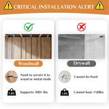 BEQAI Queen Murphy Bed with Storage Bookcase & 4 Adjustable Shelves, Foldable Space-Saving Queen Wood Wall Bedframe with Metal Legs, Hidden Bedframe for Guest Room, Study, Home Office, Bedroom, White BEQAI