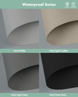 Yoolax Motorized Blinds with Remote, Smart Blinds for Windows Blackout Automatic Shades Work with Alexa Remote Control Roller Window Shades, Fabric Sample (Multicolor) Yoolax