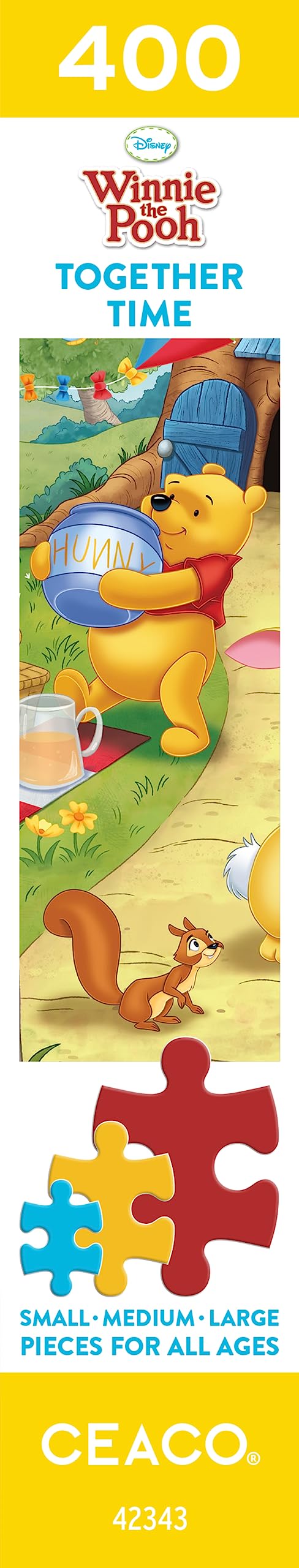 Ceaco - Disney - Together Time - Winnie The Pooh - 400 Piece Jigsaw Puzzle Ceaco