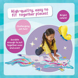 PEACEABLE KINGDOM Shimmery Unicorn Floor Puzzle, 1 EA Peaceable Kingdom