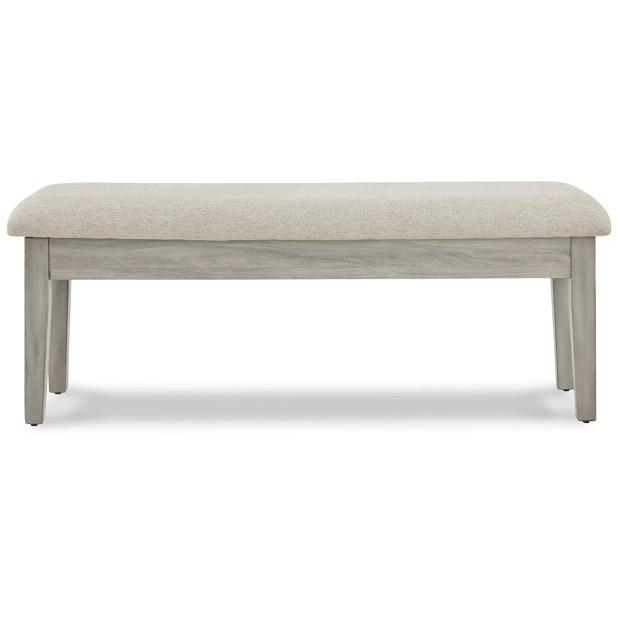 Signature Design by Ashley Parellen Upholstered Storage Dining Bench, Beige Signature Design by Ashley
