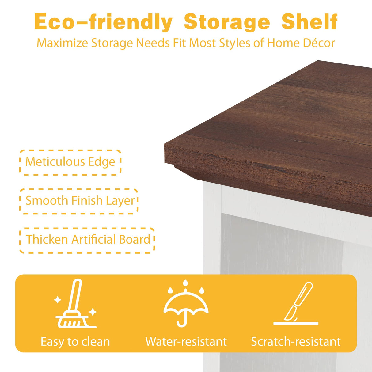 5-Shelf Tall Bookcase with Glass Doors in White - Stylish and Spacious Storage for Home or Office blini