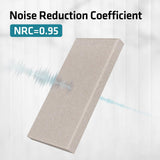 UMIACOUSTICS 4 PCS Acoustic Panels, 2“ Thick 23.6" x 11.8" Fiberglass Sound Wall Panels, Self-adhesive Sound Absorbing Panels for Home Studios, Office, Theater. Light Camel UMIACOUSTICS