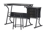 SD STUDIO DESIGNS Eclipse Craft Center in Black / Black 13365 SD STUDIO DESIGNS