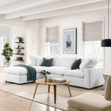 Modway Commix Down-Filled Overstuffed Upholstered 4-Piece Sectional Sofa Modway
