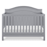 DaVinci Charlie 4-in-1 Convertible Crib in Grey, Greenguard Gold Certified DaVinci