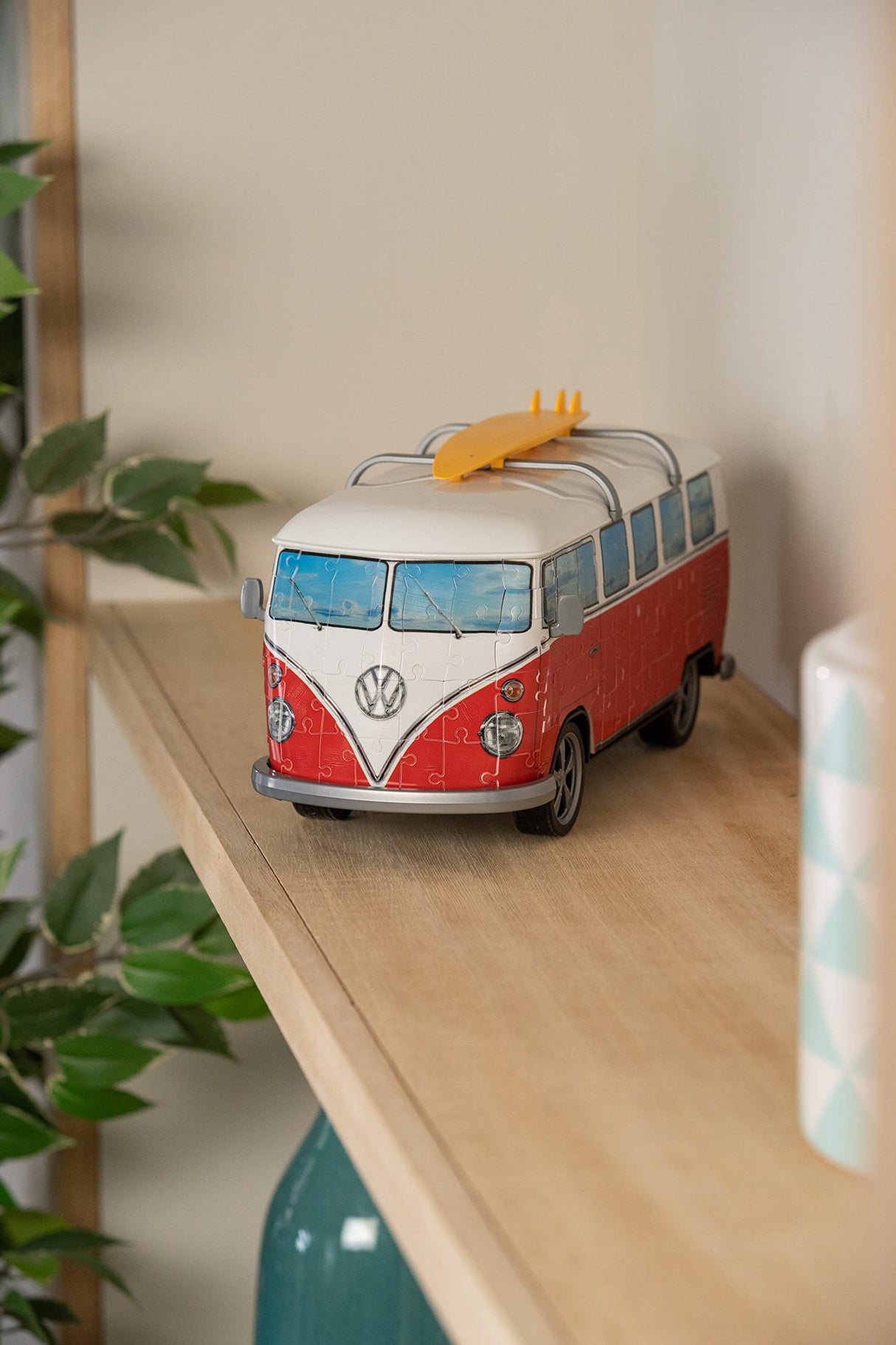 Ravensburger Volkswagen T1 Campervan 3D Jigsaw Puzzle - 162 Pieces | Precision Fit with Easy Click Technology | Engaging Toy for Kids & Adults | Durable Displayable Model Ravensburger