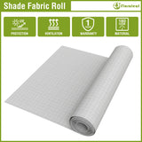 FLORALEAF 8'×30' Outdoor Shade Cloth 95% UV Block Fabric Roll for Pergola Carport Patio Deck Awning Garden Yard Balcony Backyard Privacy Screen Shade Cover FLORALEAF