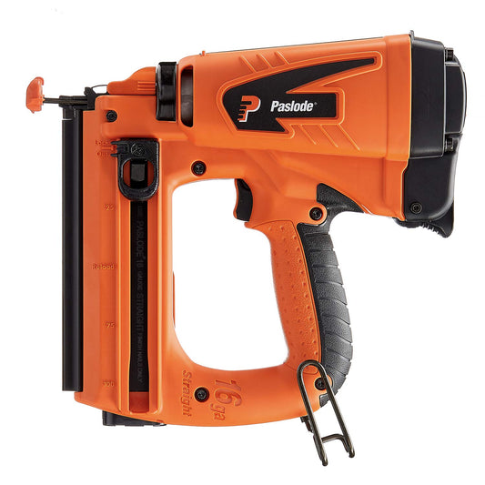 Paslode, Cordless Finish Nailer, 916000, 16 Gauge, Battery and Fuel Cell Powered, No Compressor Needed - WoodArtSupply