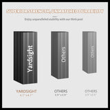 Yardsight 12' x 18' Hardtop Gazebo, Aluminum Frame Pavilion with Galvanized Steel Double Roof Heavy Duty Permanent Gazebo with Mosquito Netting and Privacy Curtain for Patio, Garden, Lawn. Yardsight