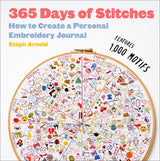 365 Days of Stitches: How to Create a Personal Embroidery Journal WoodArtSupply