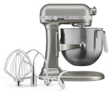 KitchenAid KSM8990CU 8-Quart Commercial Countertop Mixer, 10-Speed, Gear-Driven, Contour Silver KitchenAid