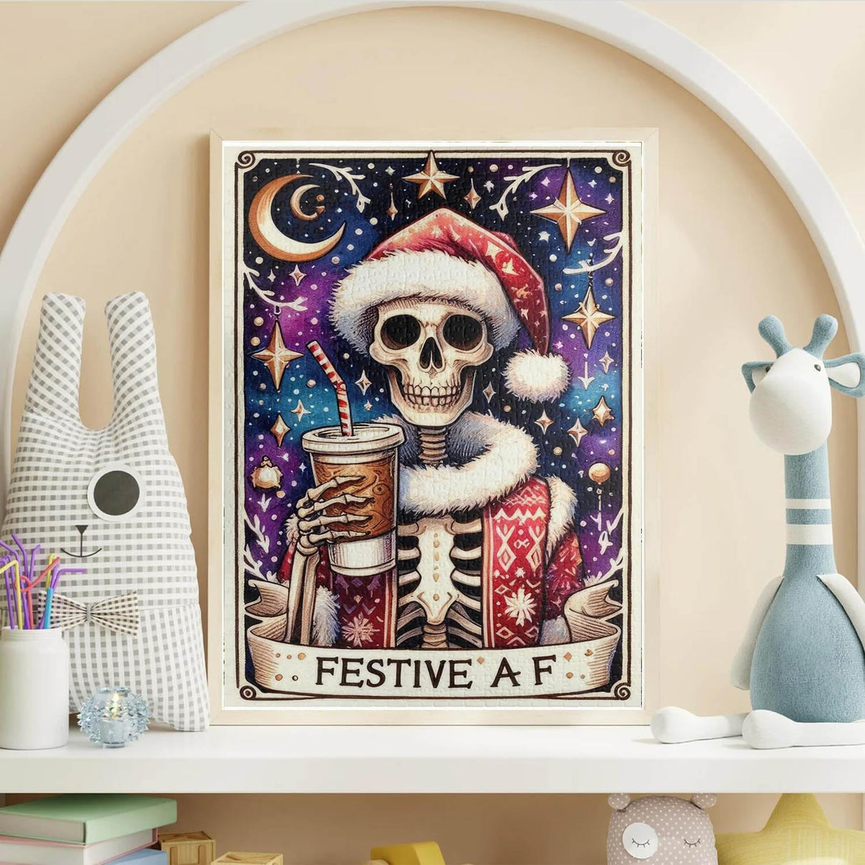 EIBEILI Skull Diamond Art Kits for Adults,5D Moon Diamond Painting Kits for Beginners,DIY Star Round Full Drill Painting with Gem Art Craft Kits for Home Wall Decor 12x16inch EIBEILI