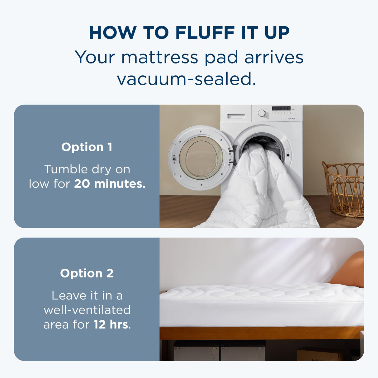 Bedsure Twin XL Mattress Pad - Soft Mattress Topper for College Dorm Room Essentials, Extra Long Twin Quilted Fitted Bed Cover Protector with 8-21 Inches Deep Pocket, Washable, White, 39x80 Inches Bedsure