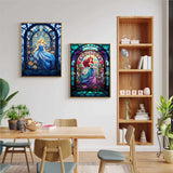 RYMILIE Diamond Painting Kits for Adults - 2 Pack Princess DIY 5D Diamond Art Kits Full Drill Diamond Dots Paintings with Diamonds Gem Art and Crafts Home Decor 12x16inch RYMILIE