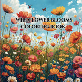 Coloring Book: Wildflower Blooms Majosta