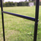 1. GO Steel Garden Arch, 7'8" High x 4'5" Wide, Garden Arbor for Various Climbing Plant, Outdoor Garden Lawn Backyard 1. GO