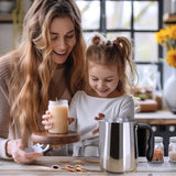 CasaCulina Candle Making Pouring Pot with Stirring Spoon, 32oz Stainless Steel Wax Melting Pot with Heat-Resistant Handle, Double Boiler Candle Making Pitcher with Dripless Pouring Spout Design CasaCulina