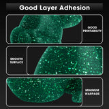 eSUN eStars PLA Luminous 3D Printer Filament, 1.75mm 1KG Spool Upgrade Strong Glow in The Dark Shiny PLA for 3D Printers, Luminous Shiny Galaxy Black eSUN