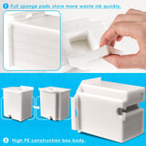 Poschink Waste Ink Pad Replacement for EPSON Ecotank ET-2800 ET-2803 ET-2720 ET-2400 ET-2711 ET-4700 L3110 L3210 L3150 L3250 etc. Printers, Maintenance Box with Extra Sponge Absorbant Poschink