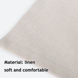 TopTie Sublimation Pocket Pillow Cases for Books Stuff Storage, 16 x 16 Inches Linen Blank Pillow Covers TopTie