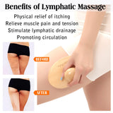 Wood Therapy Massage Tools, Cellulite Massager Roller Wooden Body Brush Fascia Blaster Cellulite Remover Meridian Pressure Brush Body Shaping Professional Maderoterapia Kit Lymphatic Drainage Massager InfiniteRelax