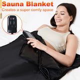 yamxun Far Infrared Sauna Blanket: Portable Sauna Blanket for Home Therapy-Infrared Blanket Sauna with 95–167 °F Temp Range yamxun