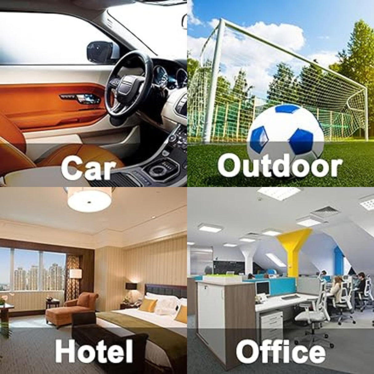 SEPOX® Water/Fire-Resistant Portable Security Case Lock Box Steel, Small Personal Travel Safe Storage Cabinet, 3-Ft Cable, Ressetable Combination Lock for Dorm, Car, Sports, Office, Blue SEPOX