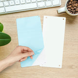 Blank Aluminum Sign - Sign Blanks - White - 9.84" Height, 3.94" Width, Aluminum - Pack of 4 (9.84 X 3.94inch, white) clothmile