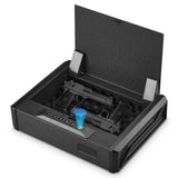 Garvee Gun Safe, Biometric Gun Safe for, Gun Safe, Handgun Safe 3 Ways Quick Access Fingerprint Gun Safe, Sturdy Safe, Gun Lock Safe Box with USB-C Port for Home, Bedside, Desk, Car Garvee